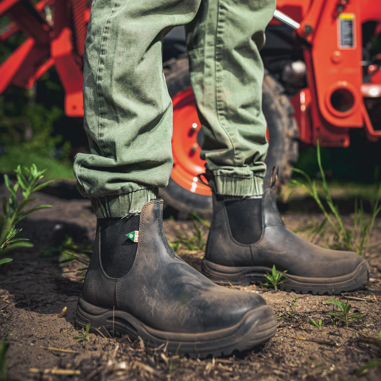 Blundstone 181 Work & Safety Boot Waxy Rustic Black - Image 5
