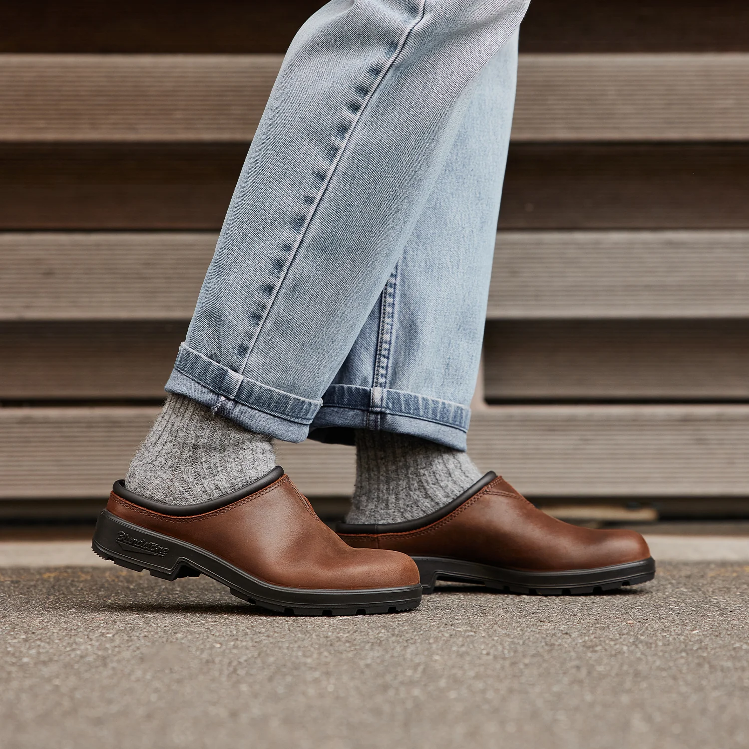 Blundstone 2421 Originals Clog Antique Brown - Image 5