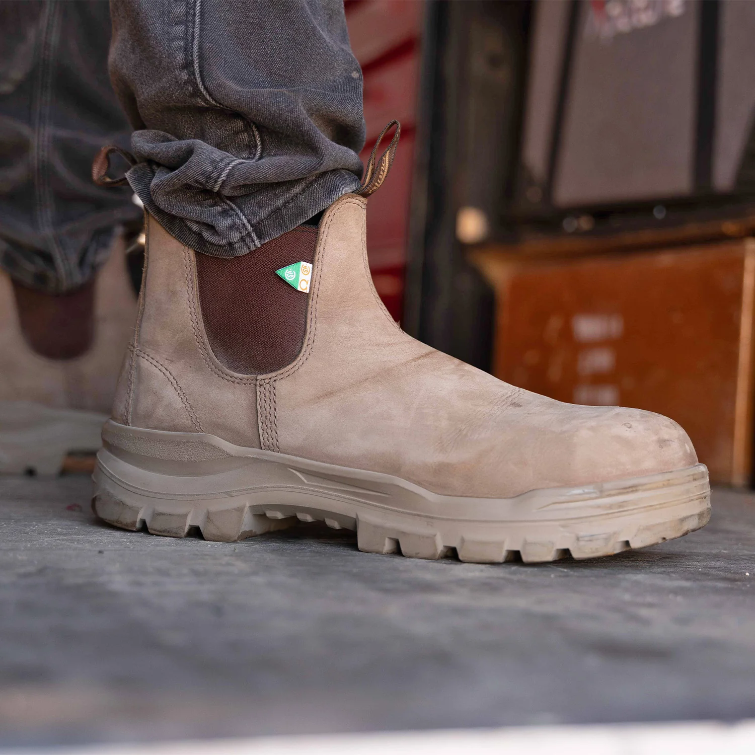 Blundstone #8303 Composite Work & Safety Boot RotoFlex Stone - Image 7