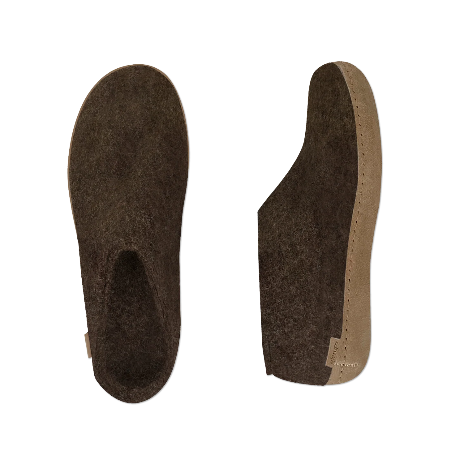 Glerups Shoe Brown - Leather Sole - Image 3