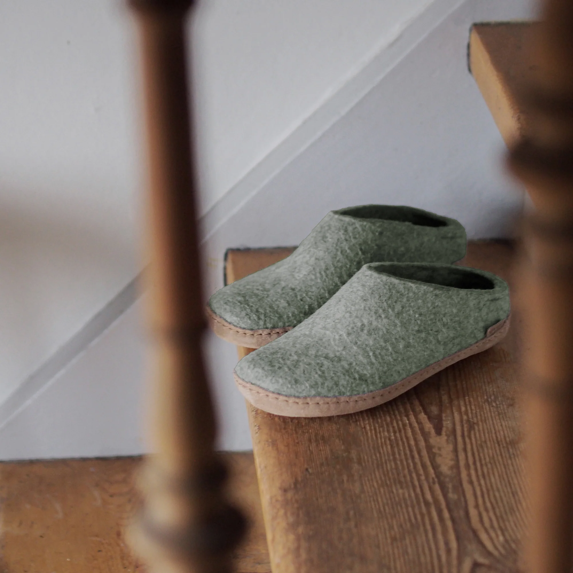 Glerups Slip-on Moss - Leather Sole - Image 6